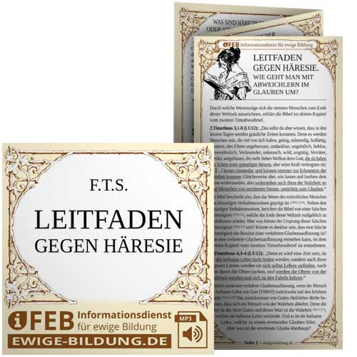 Leitfaden gegen Häresie als MP3-Hörbuch kostenlos herunterladen
